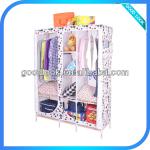 Bedroom furniture waterproof PP non woven fabric cheap wardrobe closet