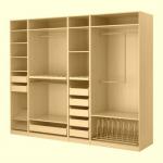 MFC wood wardrobe with lower price