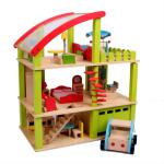 2013 kids wooden furniture/Green ville the doll&#39;s house