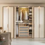 Free bedroom wardrobe / closet design modern bedroom furniture made in China