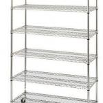 NSF Chrome wire shelving for home storage