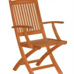 Outdoor Wooden Folding Armchair