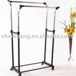 double gate clothes rack