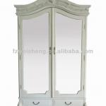 French Two Door wooden wardrobe