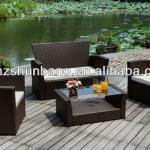 4pcs all weather rattan patio furniture HB41.9192