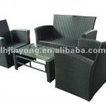 rattan furniture--1set= 1 teapoy +1 double chair + 2 single chairs