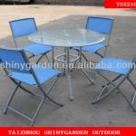 outdoor texlines dining table and chair