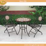 Mosatic Patio Furniture with double chair