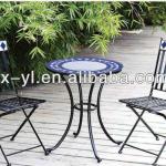 mosaic table top patio furniture