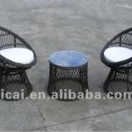 Rattan swivel chair