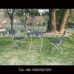 Quality rattan folding chair set-