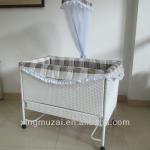 2014 New StyleWicker Sofe Bed /PE Ratten Infant Bed-1003A