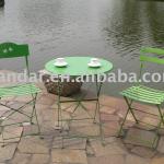 outdoor coffee iron folding table and chair-CH-IR008