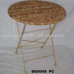 WICKER FOLDING TABLE