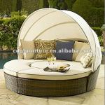 Rattan Sun Bed Outdoor Furniture (CDG-D10673)-CDG-D10673