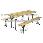 Hot Sale and Cheap Beer Folding Table and Bench