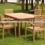 Outdoor Stacking Teak Table Furniture