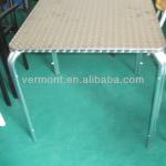 Good Quality Outdoor Stackable Aluminum Table