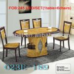 promotion unit design mdf dining table set