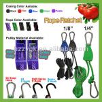 Adjustable Rope Ratchet,Grow Lighting Reflector Hangers-HCRH