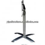 good quality cast aluminum table base ,foldable table leg (F8H6A)