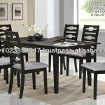 wooden dining set, dining set, wooden dining set furniture-RH 3319C + RH 7025EXT(SK68)