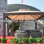 Outdoor furniture rattan gazebo