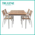 7pcs Teak Wood Outdoor Dinner Set-TOX-2D011