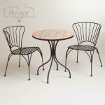 Metal garden furniture