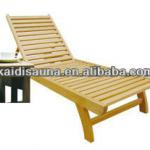 2014 hot sale outdoor wooden bench lounge chair (KD-S01)
