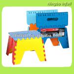 Portable Plastic EZ Step Stool Kids Plastic Folding Stool As Seen on TV-LS12P78A