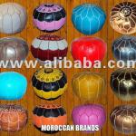 Handmade Authentic Moroccan Genuine Leather Poufs