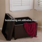 2013 New PU storage ottoman with tray OT-651