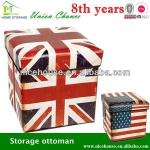 kids folding storage stool-AS04