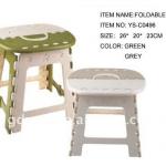 2013 plastic foldable stool-YS-C0495/C0496