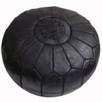 Leather Moroccan poufs, Pouffe, Poof, ottoman