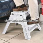 plastic step folding stool for home and ourdoor activity