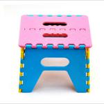 Home House Garden Portable Bench Plastic Folding Step Stool Chair Footstool Cool