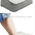 Inflatable Flocked Footrest Foot Support Foot Bolster