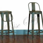 Rise Only bar furniture vintage industrial style bar stools cum chair