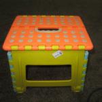 colorful plastic folding stool for children