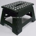 Portable black plastic folding chair ZXM01