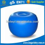 Portable pvc inflatable ottoman footrest chair EN71 approved