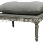 Upholstered Stool Otooman , French Antique Ottoman , French Provincial Stool-OT004-01