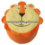 Lovely And Practical Plush Lion Inflatable Stool For Kids-TL1112011