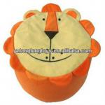 Lovely And Practical Plush Lion Inflatable Stool For Kids