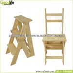 decorative wood ladder stool for christmas tree from china