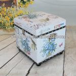 T-34 Shape out PU boxes wholesale wooden footstool