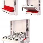 modern transformable murphy bed wall bed with sofa B15S