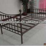 double size iron bed